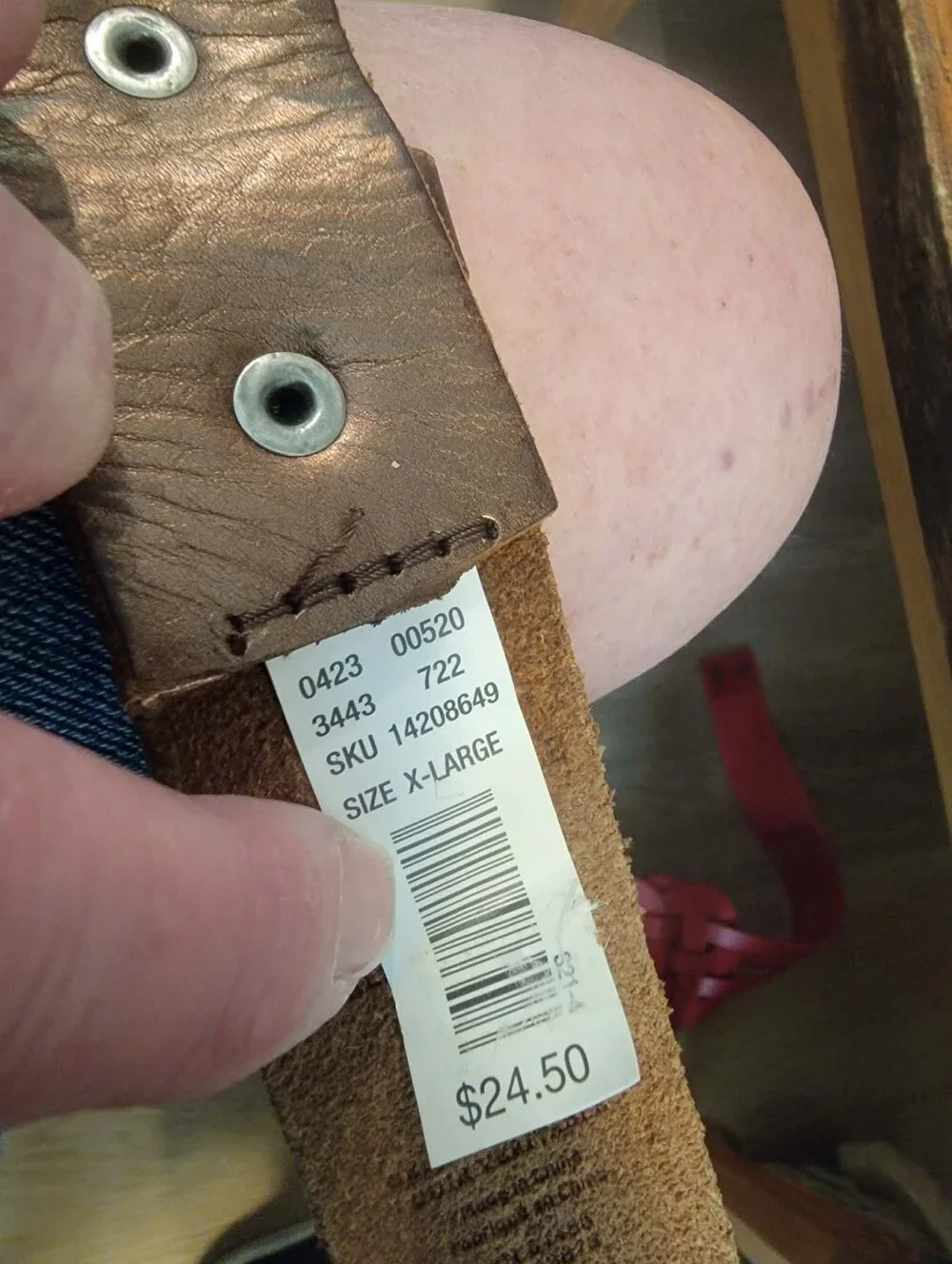 American Eagle Outfitters Size XL Leather Belt